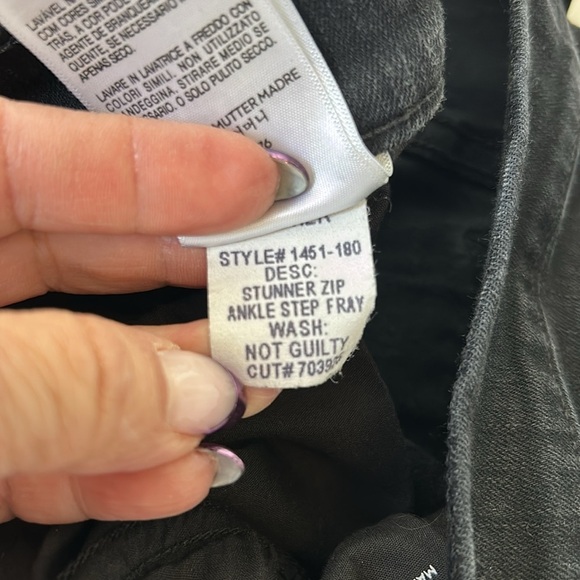 Mother The Stunner Zip Ankle Step Fray Not Guilty - Picture 11 of 12